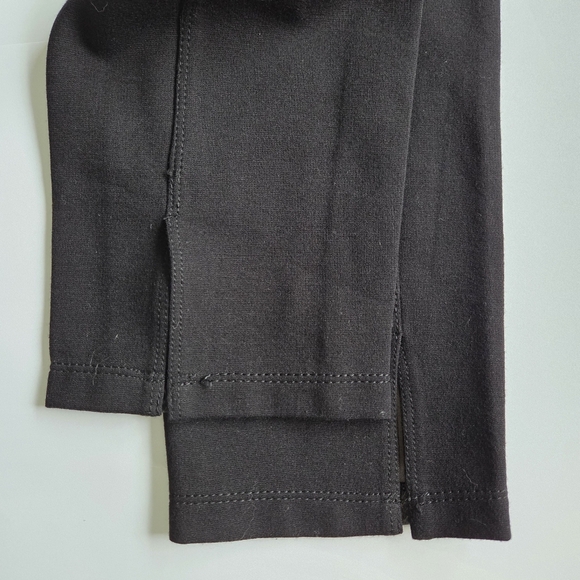 BCBGMaxazria Black and Gold Contrast Snakeprint Leggings - Picture 8 of 10